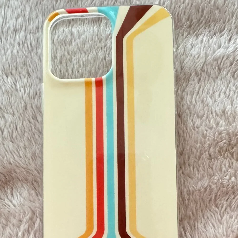 NIB XO Poppy Iphone Protective Case 14 Pro Max - Retro Design